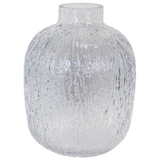 Декаративная ваза из цветного  стекла 170*170*230